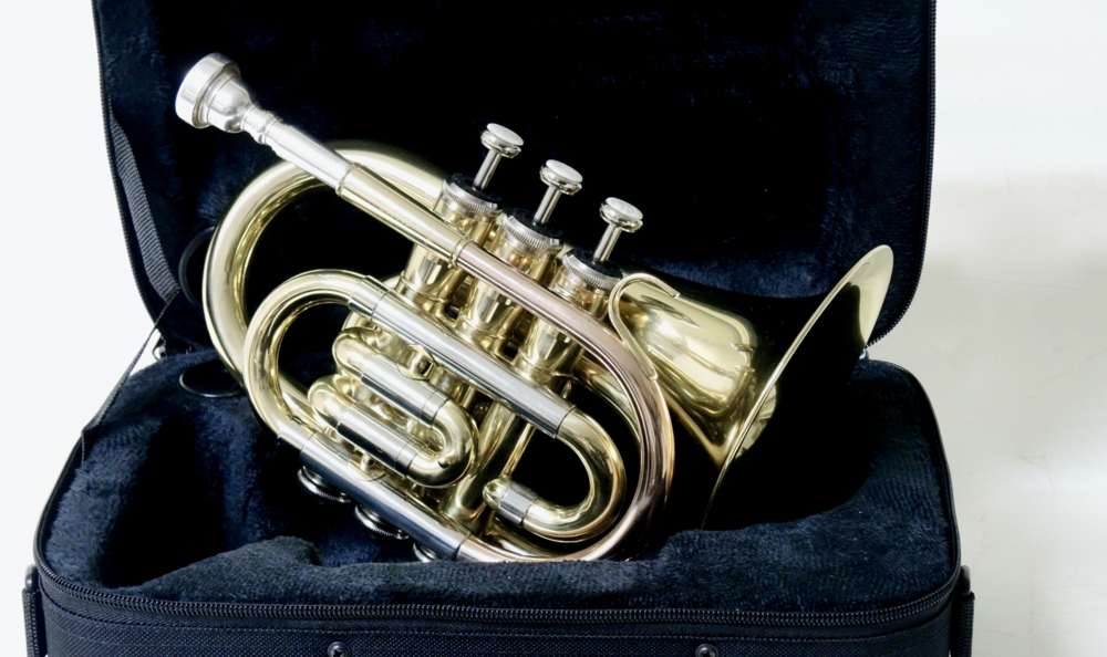 Bb Taschentrompete MTP TR 210 PT "Long Bell"